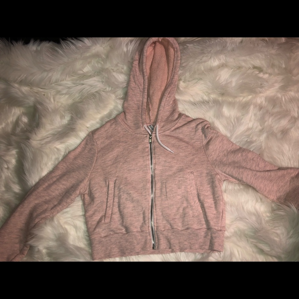 Crop hoodie